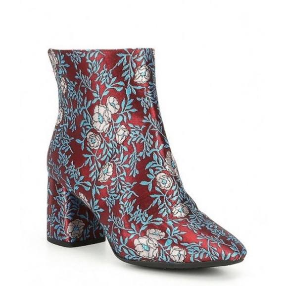 Gianni Bini Shoes - Gianni Bini Blue Catalano Brocade Fabric Bl